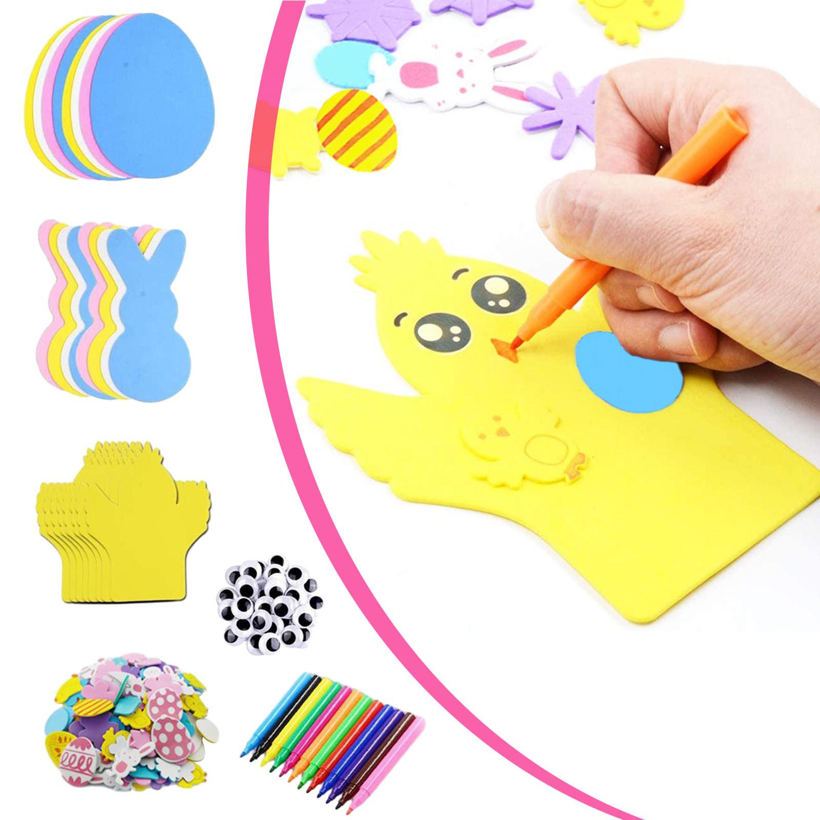 Art Craft Kids - Easter Foam Stickers Set Multicolor DIY