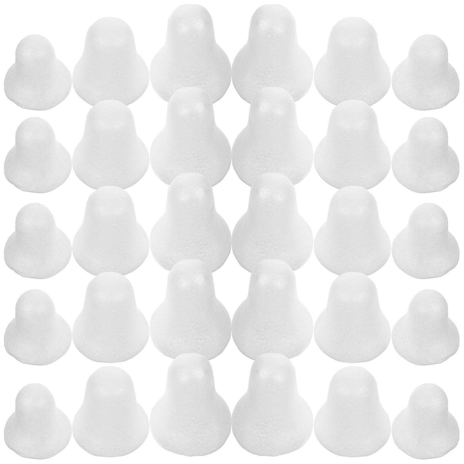 Art Craft For Preschoolers - 30Pcs Unfinished Foam Bells Craft DIY