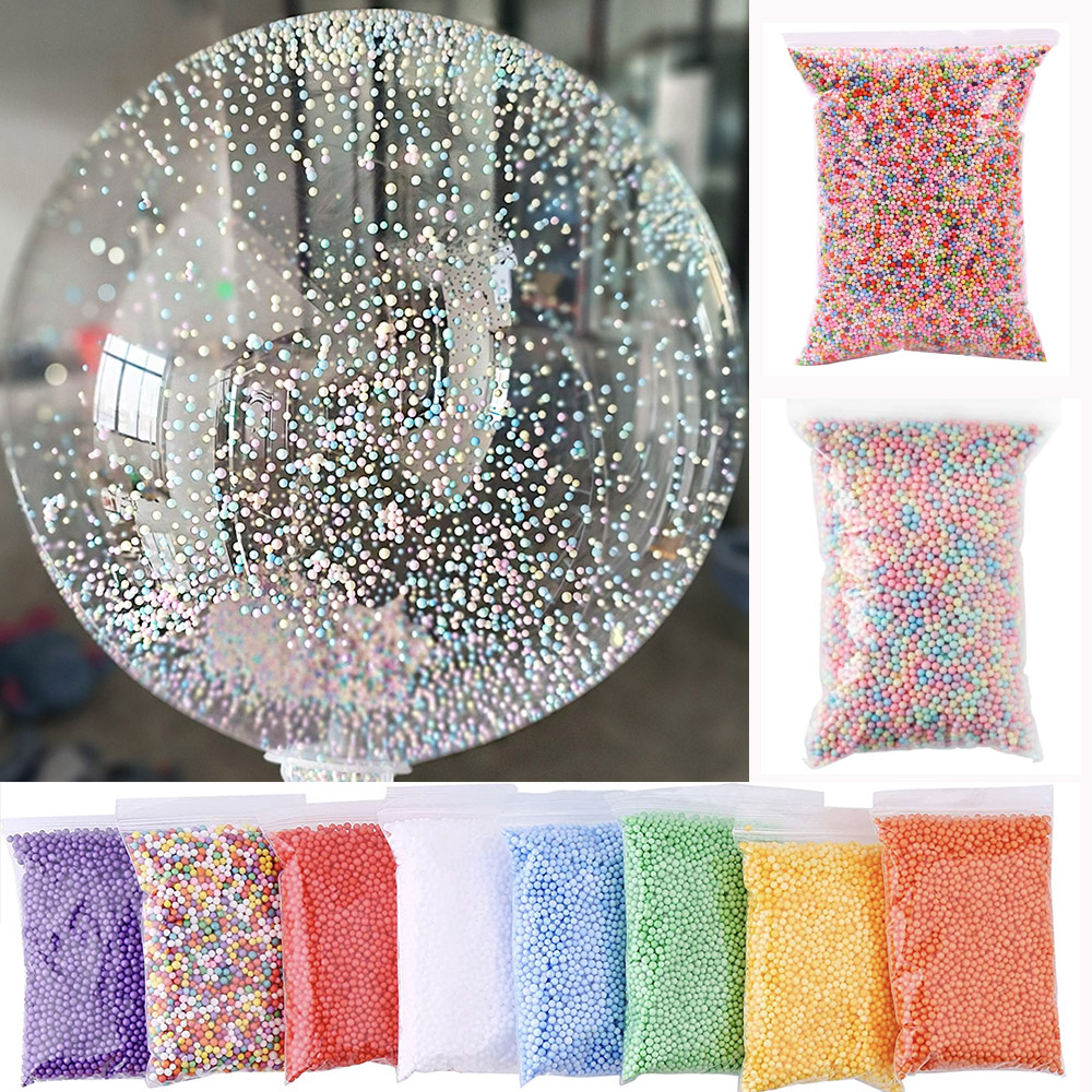 Art Craft Event - 10g/100g 2.5-3mm Foam Beads Colorful Styrofoam