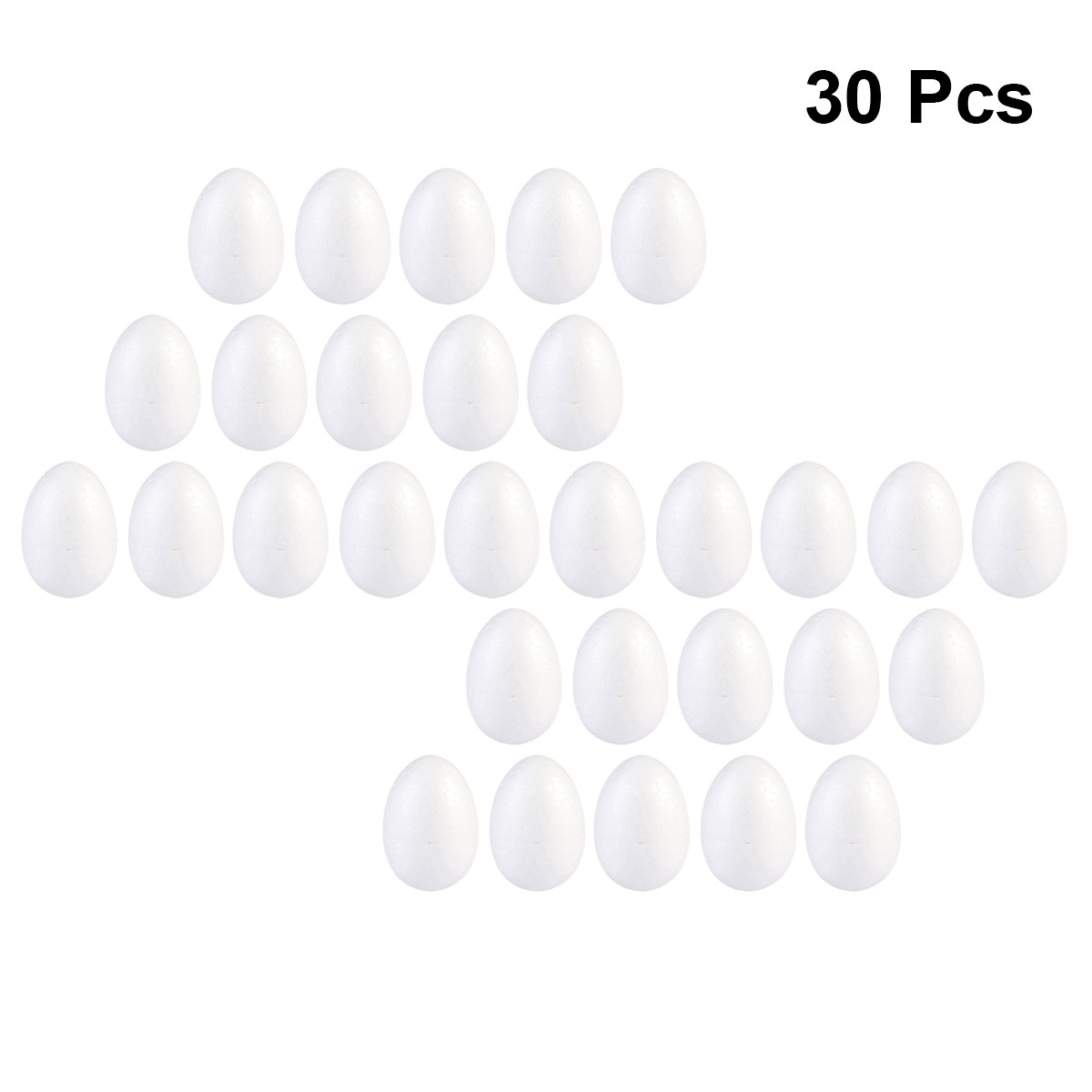 Art Craft Kids - Craft Foam Eggs 30 Pack Paintable