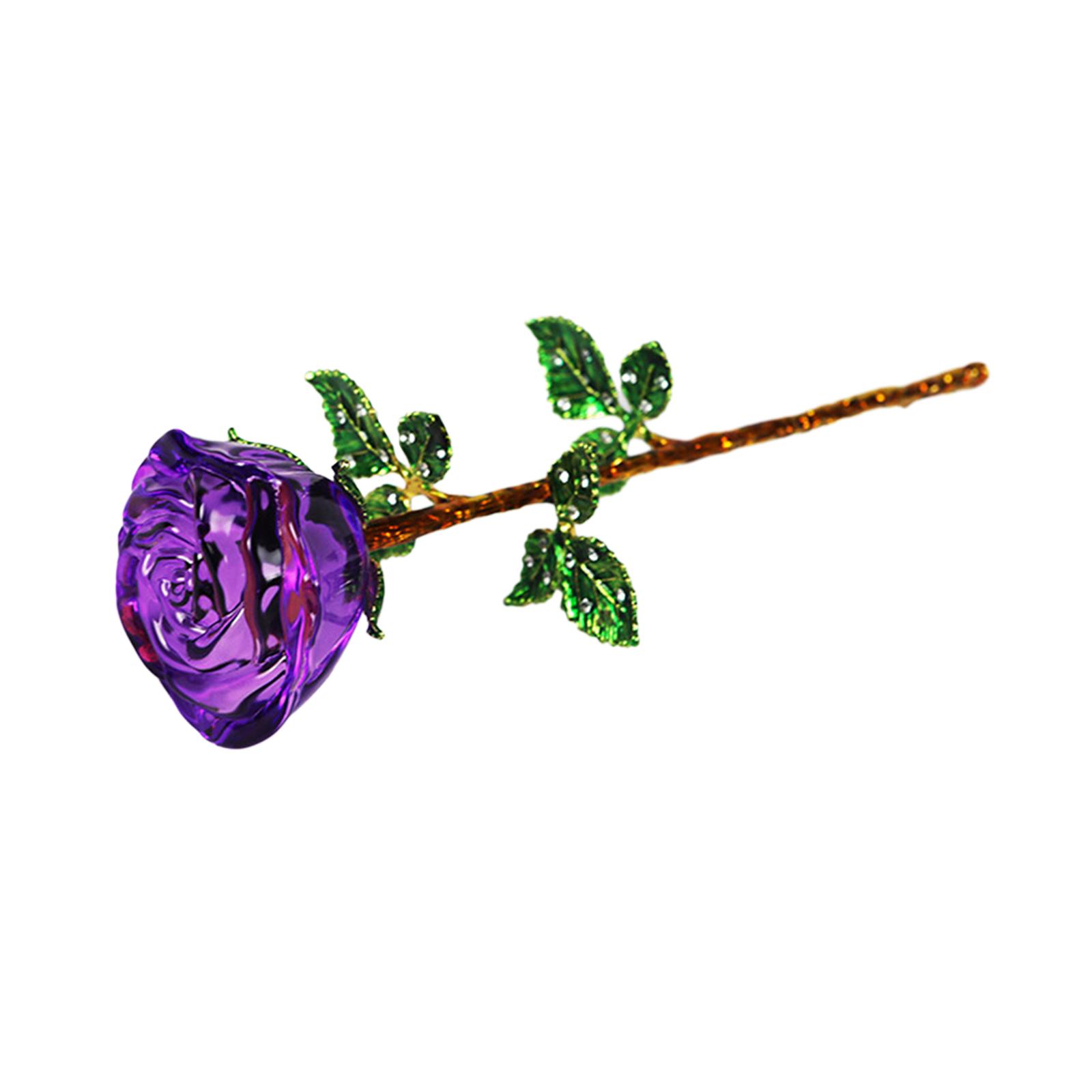 Valentine Crystal Rose Flower  - огляд і ціна Art And Craft Valentine