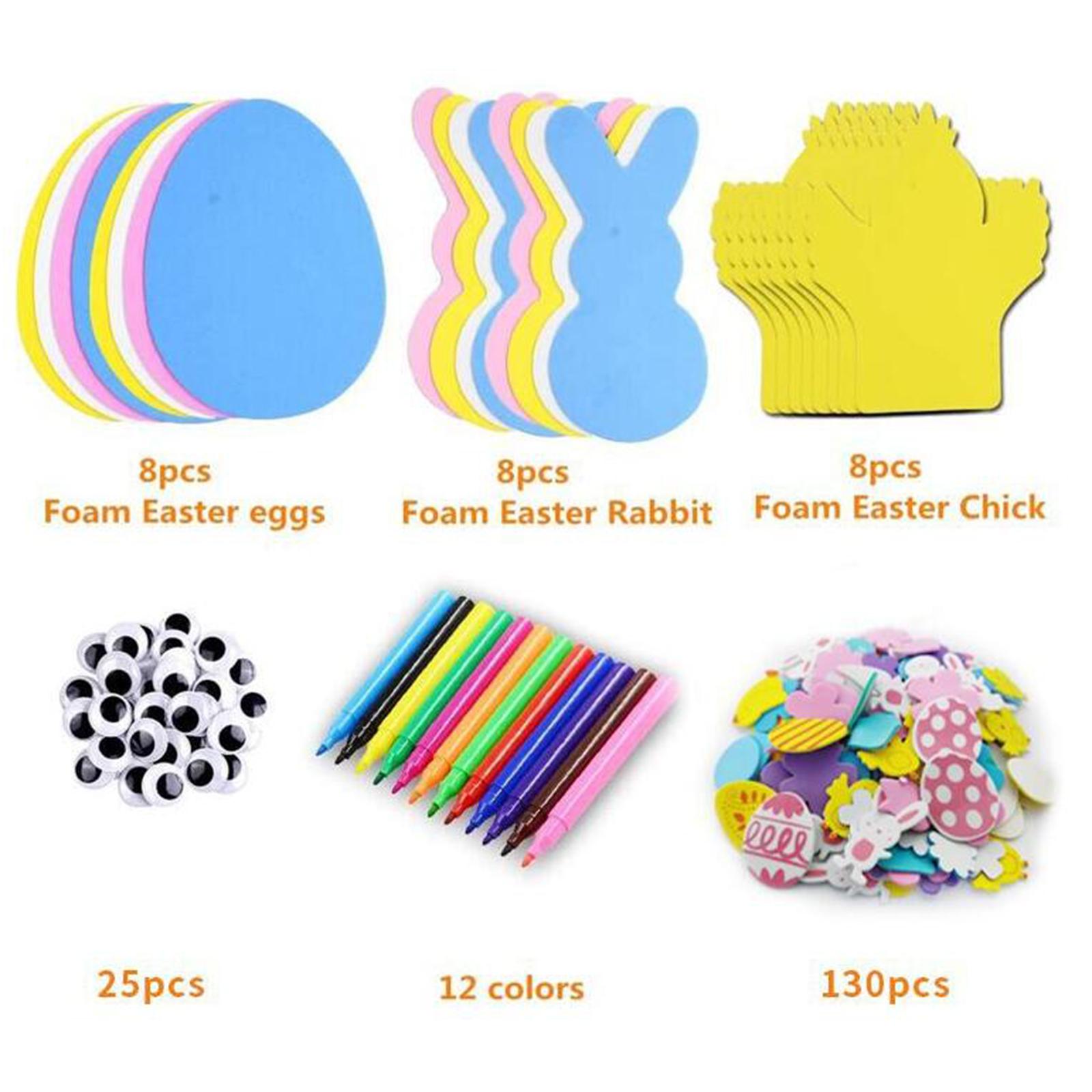 Easter Foam Stickers Set Multi - огляд і ціна Art Craft Kids