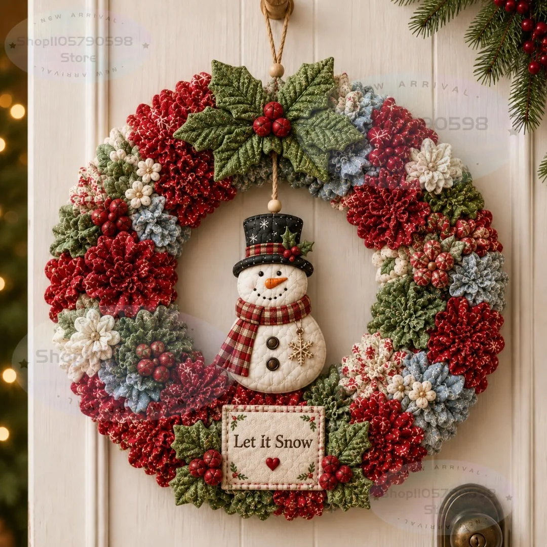 2026 3D Fabric Poke Wreath DIY - огляд і ціна Art Craft & Architecture