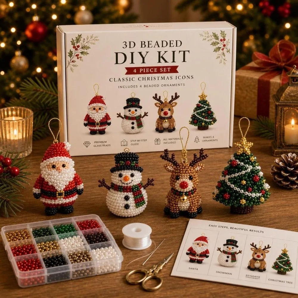 Santa Claus Christmas Pearl Ar - огляд і ціна Art Craft Cat