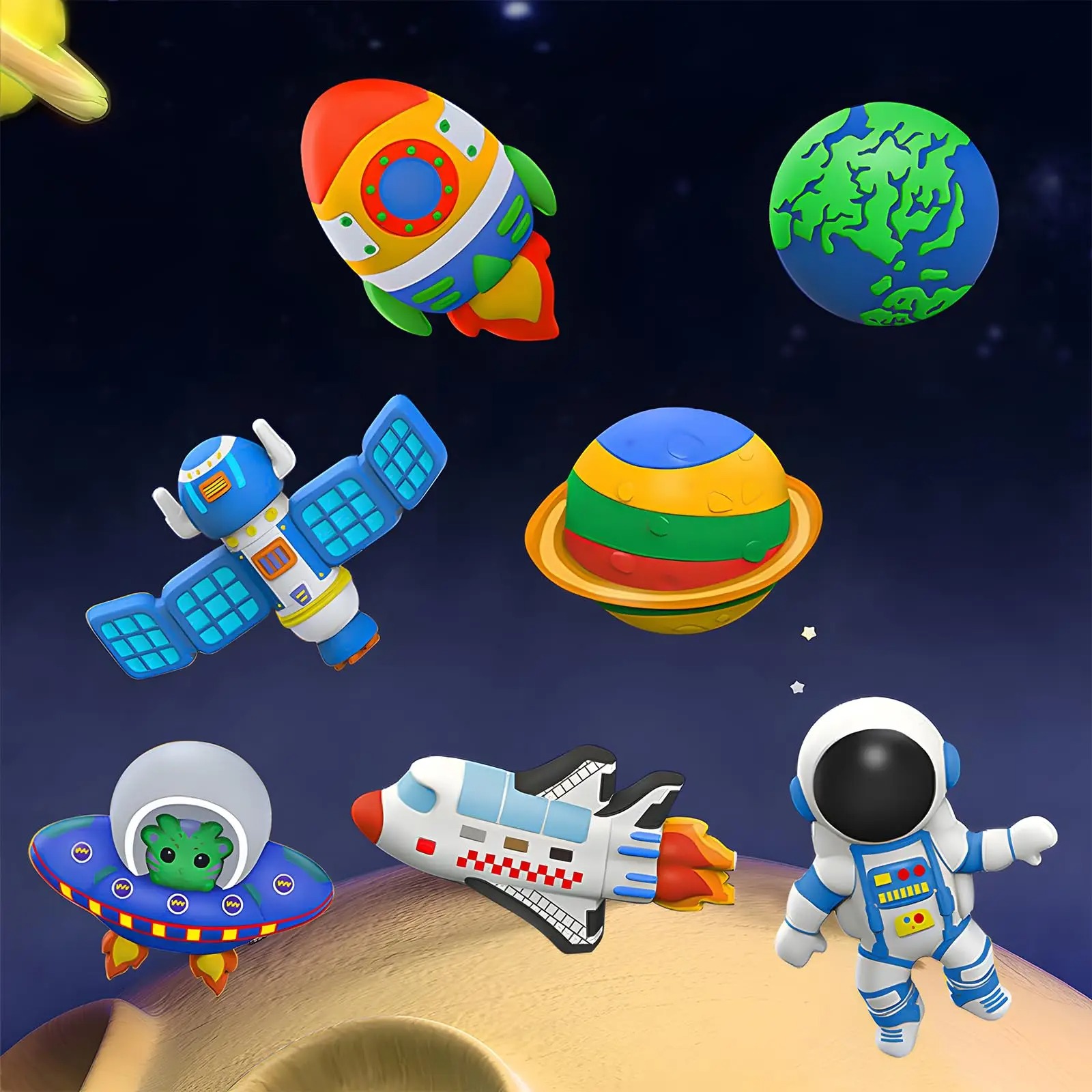 Space DIY Gypsum Kit for Kids  - огляд і ціна Art Craft Kits For Kids