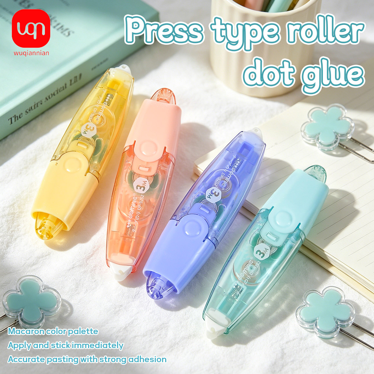 Press‑in Dot Glue Runner Macar - огляд і ціна Art Craft Stationery