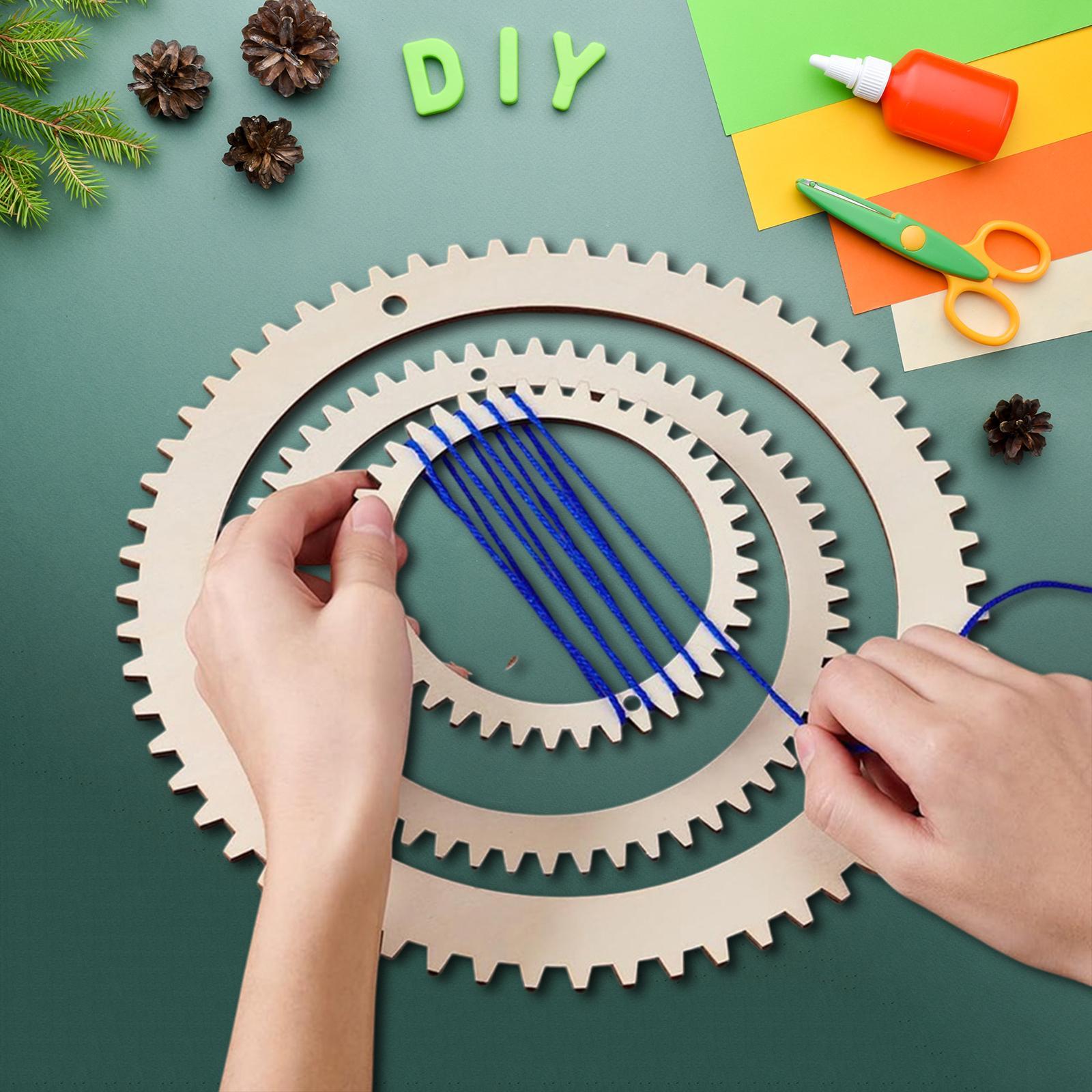 DIY Weaving Loom Kit Wooden Fr - огляд і ціна Art Craft Kits For Kids