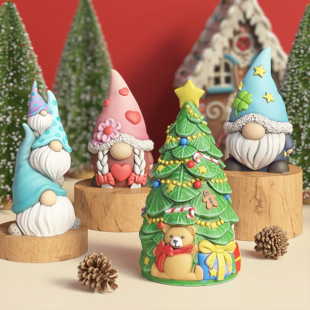 Easter Dwarfs Clay Cement Conc - огляд і ціна Art Craft Cat