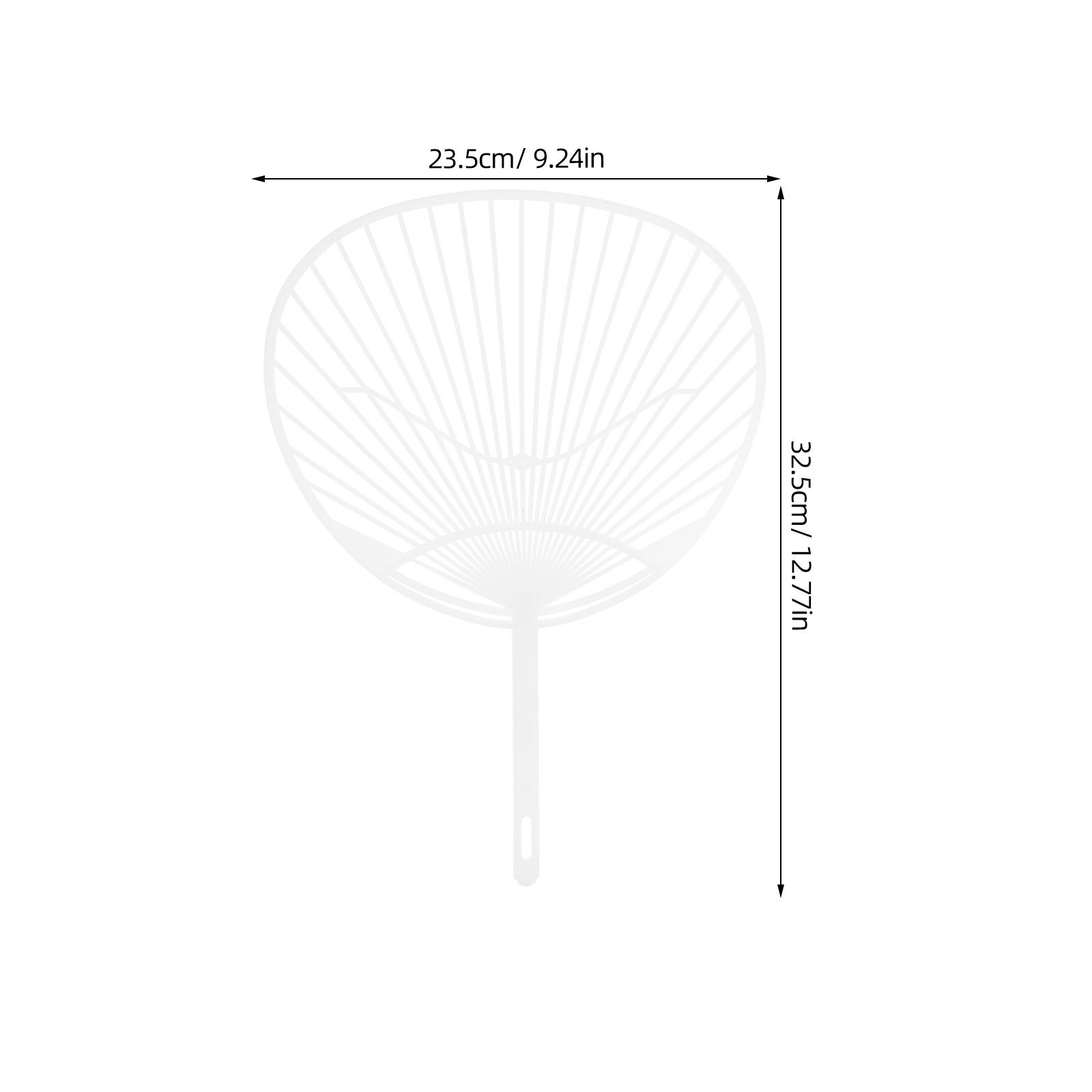 20Pcs Plastic Fan Skeletons fo - огляд і ціна Art Craft Event
