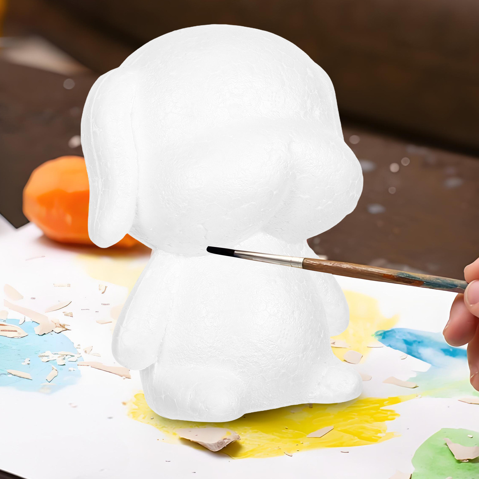 White Foam Puppy Models 3 Pack - огляд і ціна Art Craft Event