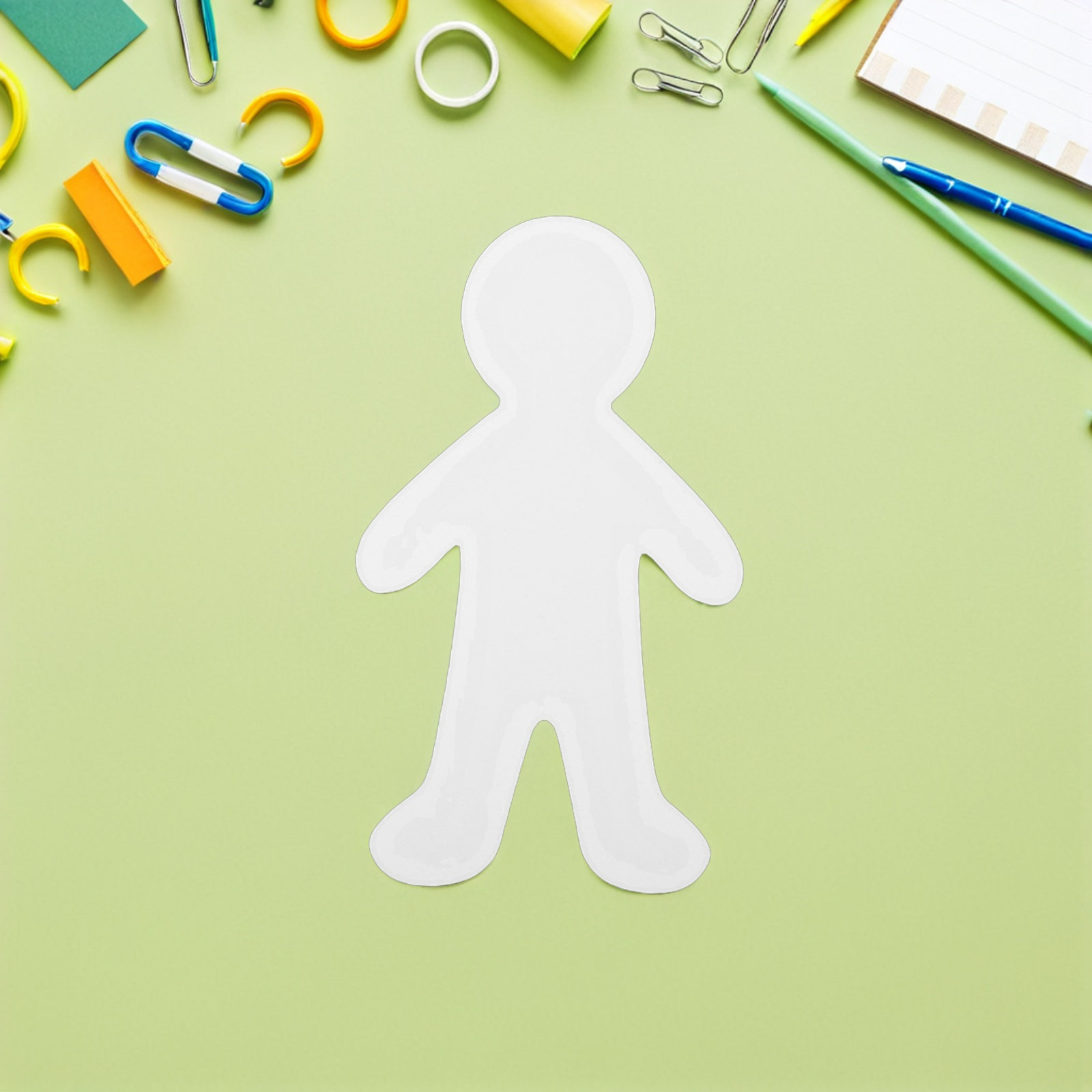 Blank People Cardboard Cutouts - огляд і ціна Art Craft For Preschoolers