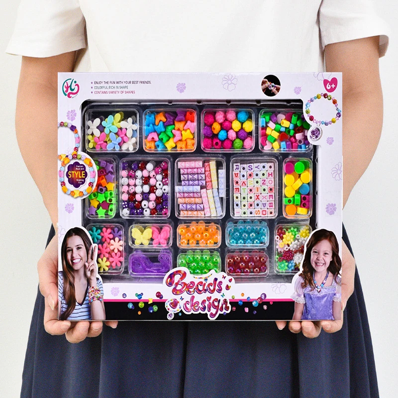 Girls DIY Bead Set Jewelry Mak - огляд і ціна Art Craft Kits For Kids