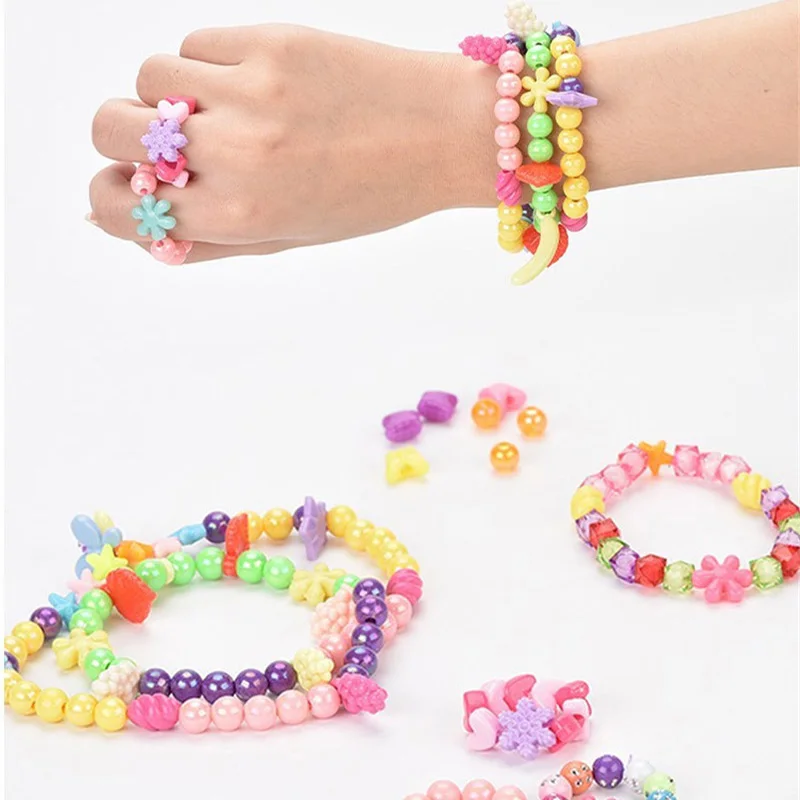 Girls DIY Bead Set Jewelry Mak - огляд і ціна Art Craft Kits For Kids