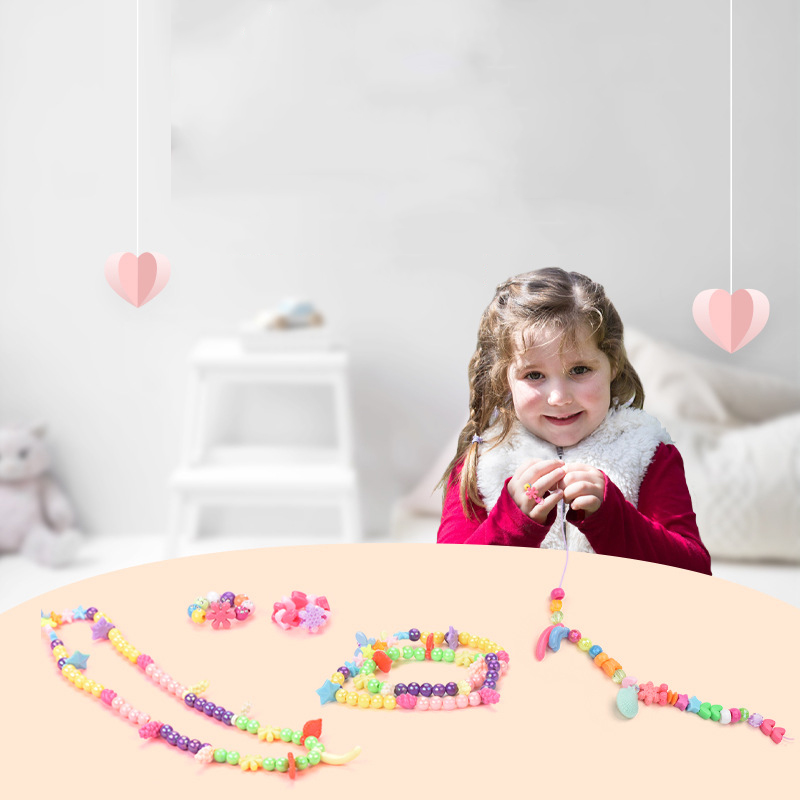 Girls DIY Bead Set Jewelry Mak - огляд і ціна Art Craft Kits For Kids
