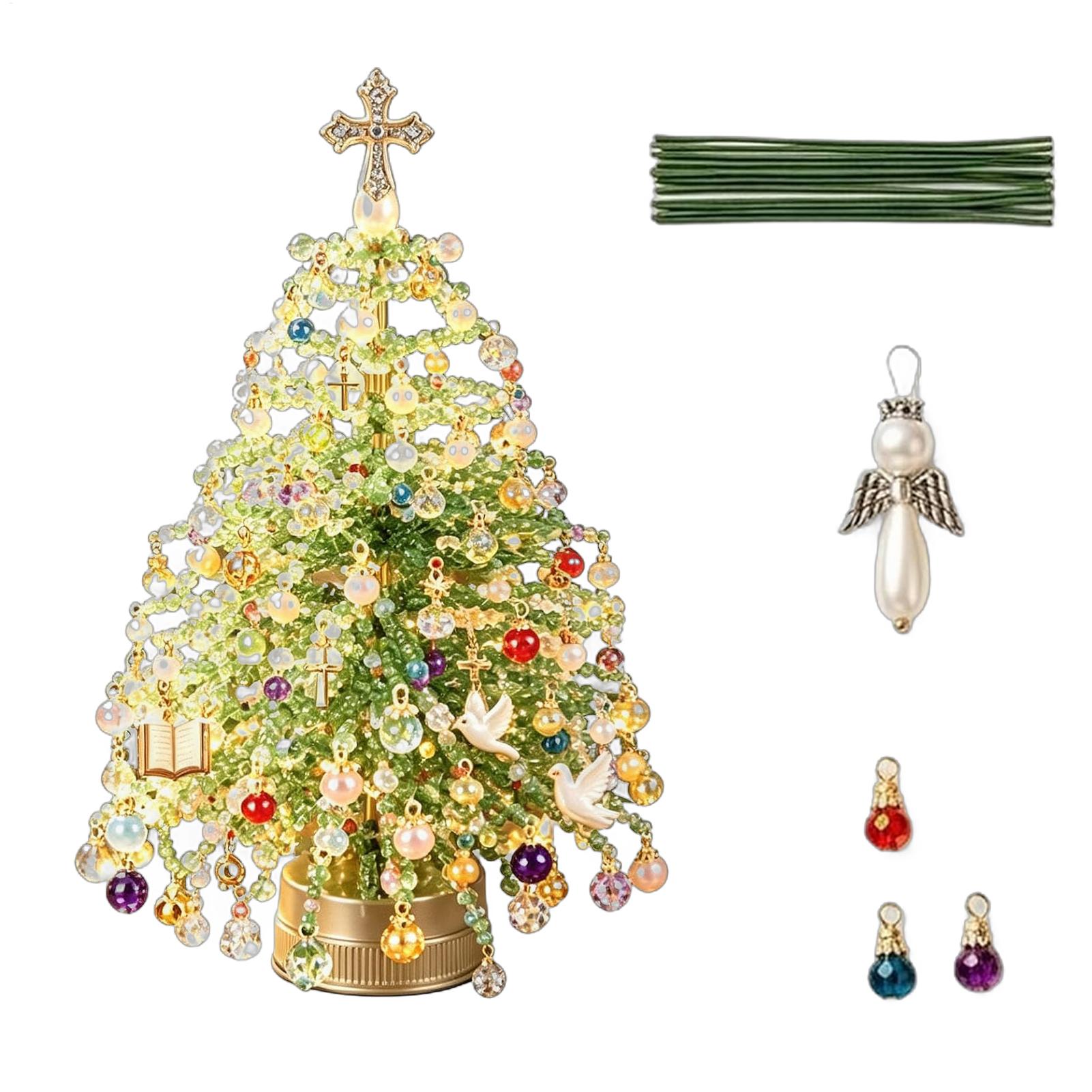 Beaded Christmas Tree Kit Shin - огляд і ціна Art Craft Kits For Kids