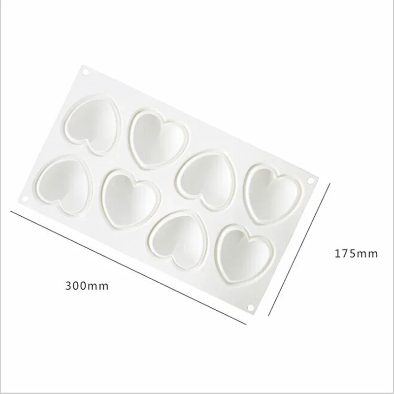 8Grid Cavity Love Heart Shape  - огляд і ціна Art Craft Ice Cream