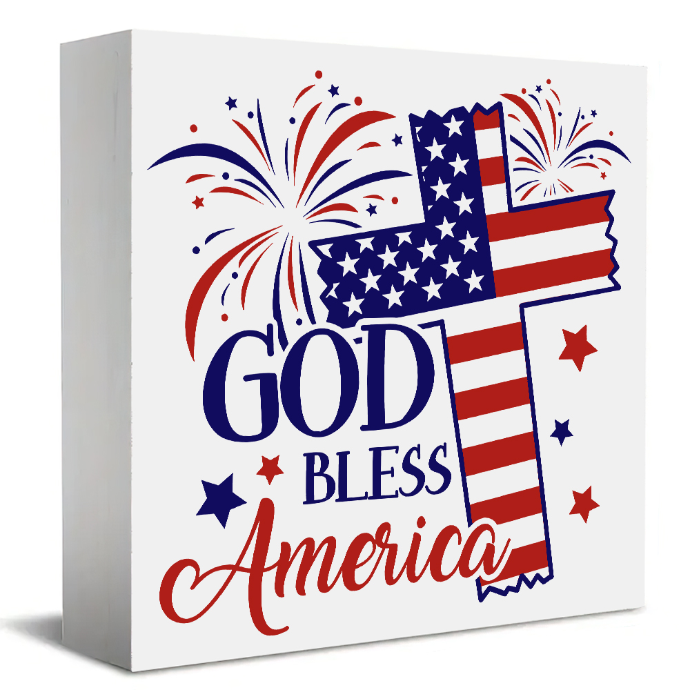 One Independence Day God Bless - огляд і ціна Art And Craft Independence Day