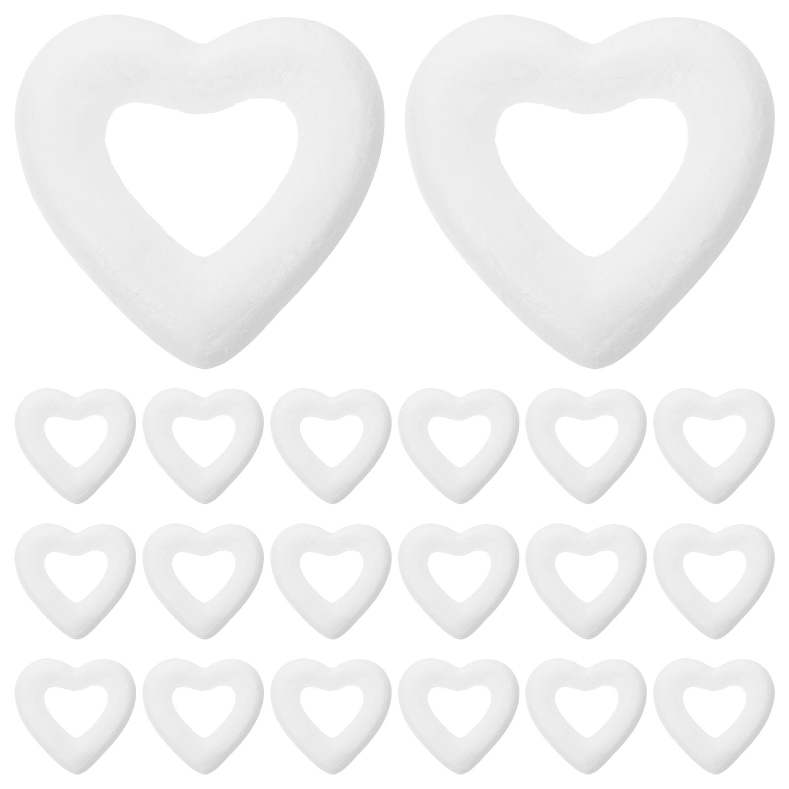 48Pcs 6Cm White Hollow Love He - огляд і ціна Art And Craft Valentine