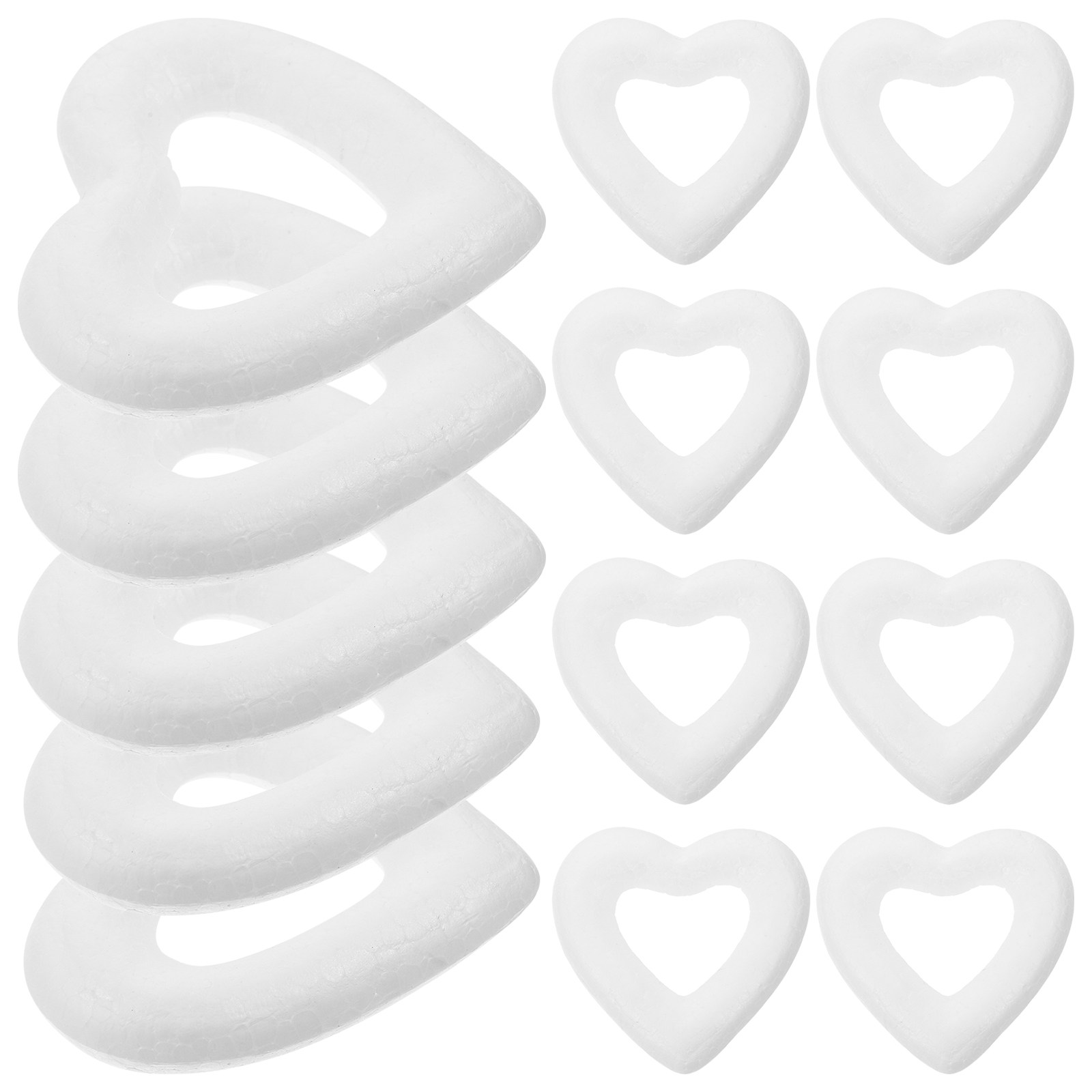 48Pcs 6Cm White Hollow Love He - огляд і ціна Art And Craft Valentine