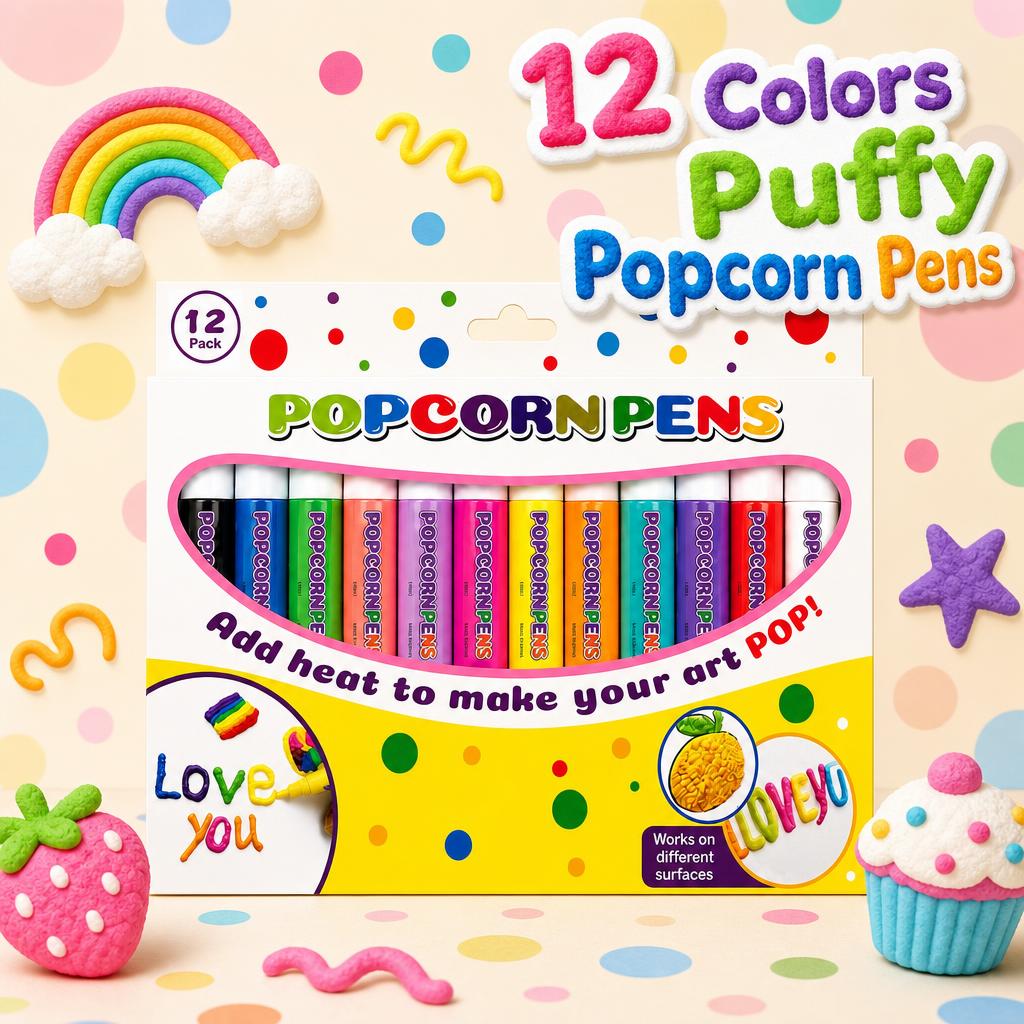 12 Color 3D Magic Heat Activat - огляд і ціна Art Craft Stationery