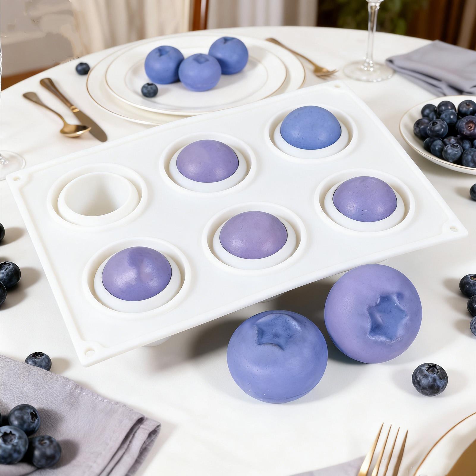6 Cavity Blueberry Mousse Cake - огляд і ціна Art Craft Ice Cream