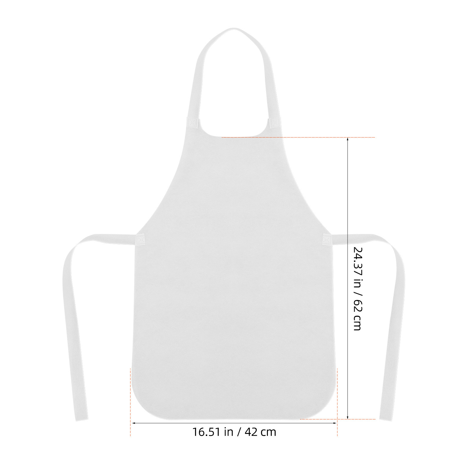 10Pcs White Kids Aprons Waterp - огляд і ціна Art Craft Toddlers