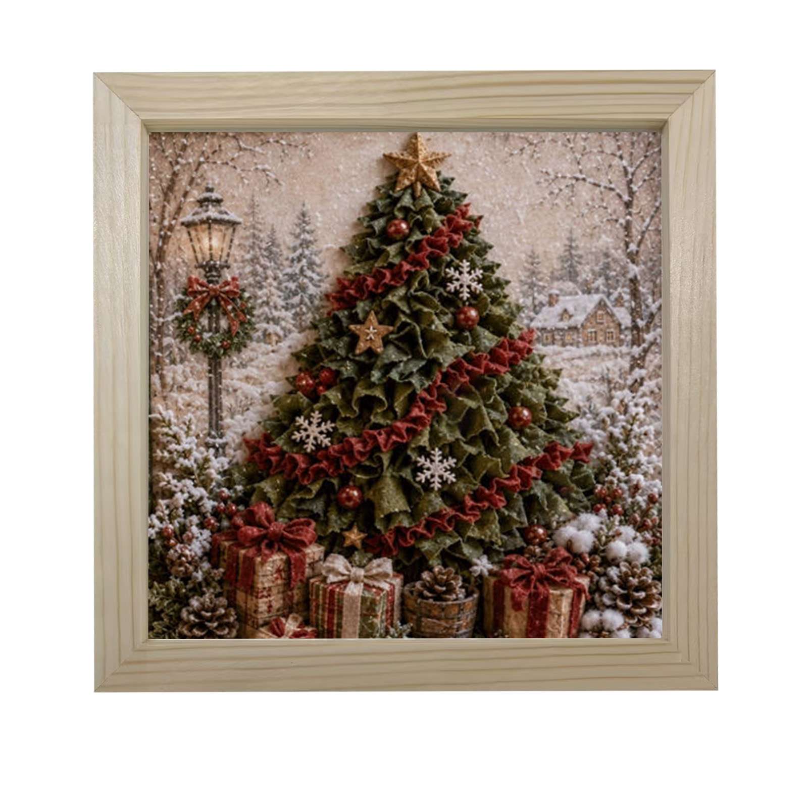 3D Christmas Fabric Poke Craft - огляд і ціна Art Craft Event