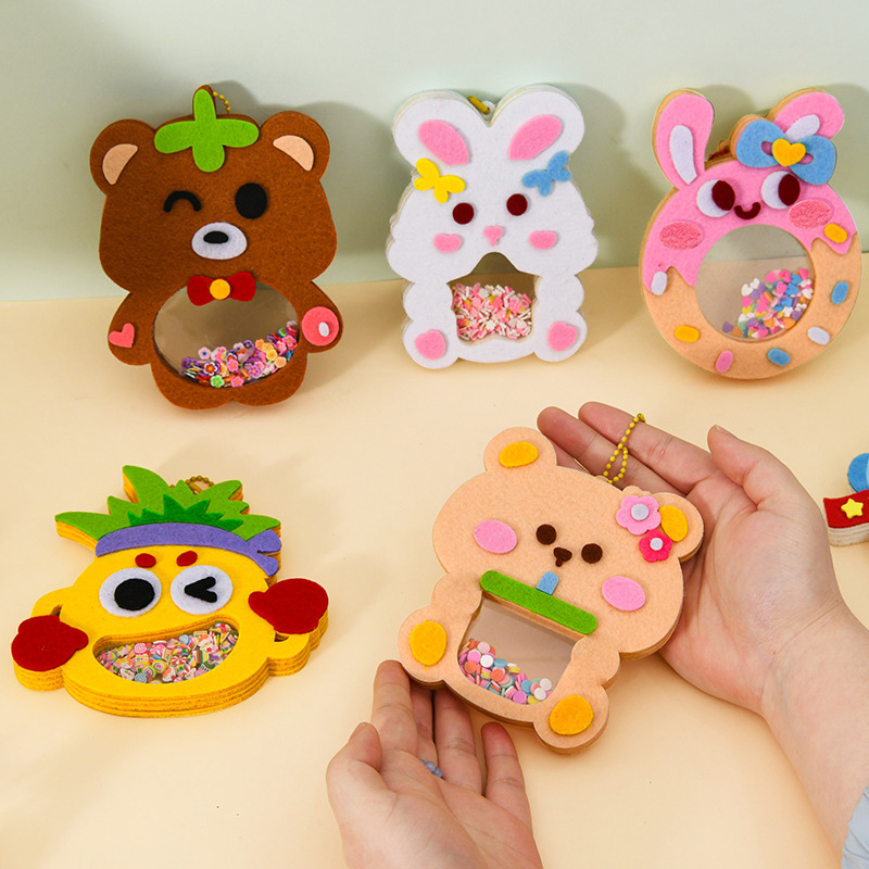 DIY Animal Shake Pendant Art C - огляд і ціна Art Craft Kits For Kids