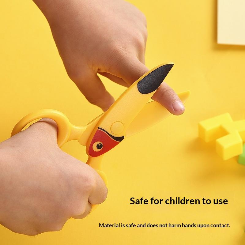 3Pcs Kids Plastic Scissors Cut - огляд і ціна Art Craft For Preschoolers