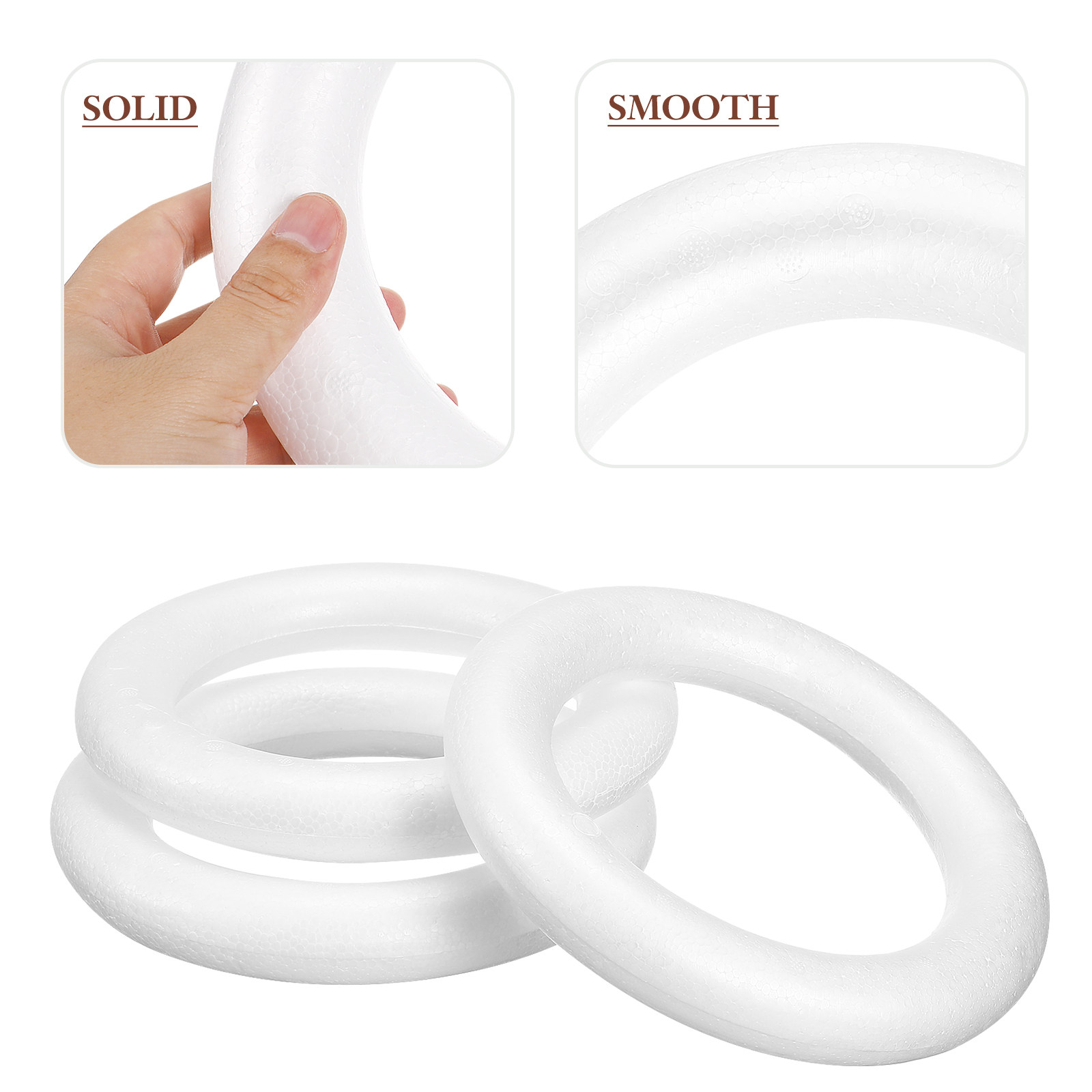3Pcs Circular Ring DIY Foam Cr - огляд і ціна Art Craft Kids