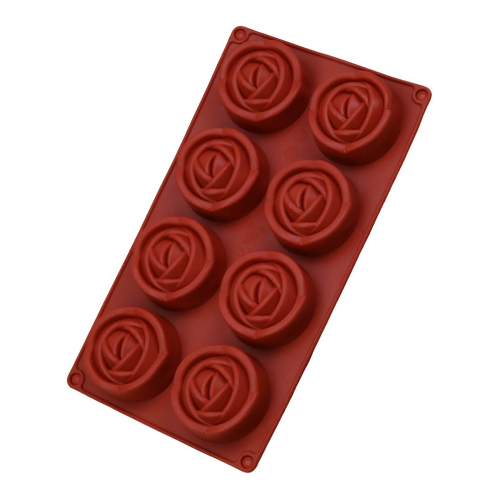 8 Cavity 3D Rose Flower Silico - огляд і ціна Art Craft Ice Cream